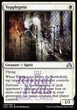 Topplegeist 1x FOIL SOI MTG Shadows Over Innistrad Uncommon MINT white