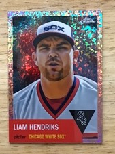 2022 Topps Chrome Platinum Anniversary Liam Hendricks #261 Rose Gold Diamond /75