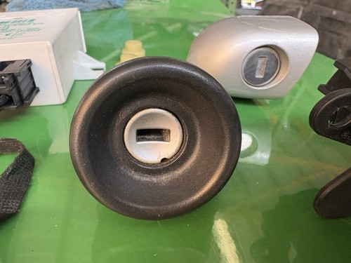 BMW E46 EWS Key Lock Set M54 Ignition Glove Box Trunk Door Cylinder OEM - Picture 4 of 11