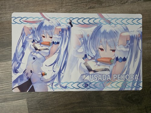Comiket Doujin Usada Pekora Rubber Mat Hololive VTuber