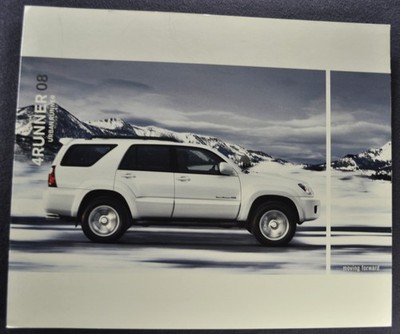 2008 Toyota 4Runner Brochure Folder Urban Runner 4WD Excellent Original 08