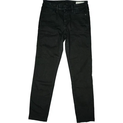 Esprit W26 L28 Jeans Hose used Schwarz Damen Stretch skinny Slim Fit mid Rise 34 - Bild 1 von 4