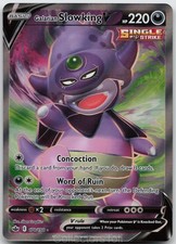 Galarian Slowking V 178/198 Ultra Rare Chilling Reign Pokemon Holo Near Mint on eBay