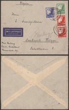 Germany 1938 - Air Mail Cover to Belgium J13