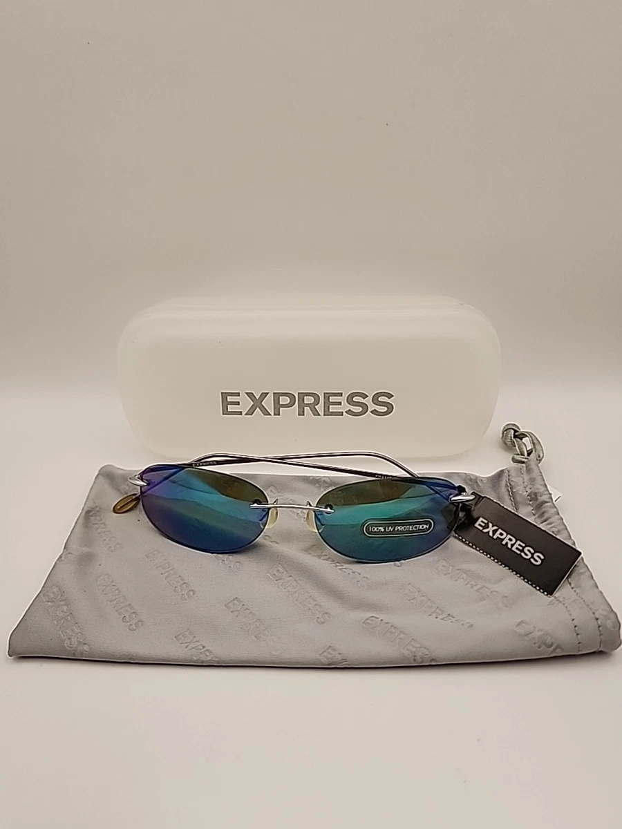 Express D frame sunglasses Express | Accessories | Express D Frame Sunglasses In White  main image 3