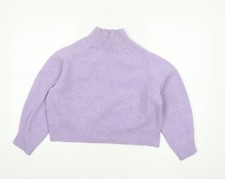 Lila Pullover Pulli Damen UK Gr&ouml;&szlig;e M Pfeifen