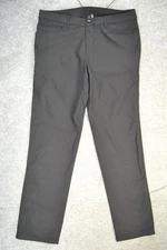 Lululemon ABC Pants Mens 36 Black Classic 5 Pocket Slim Tech Stretch Golf