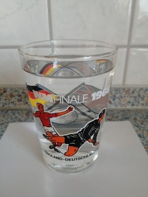 Fussball - WM Finale  1966 - 60 Jahre alt - rar - Glas 200 ml - Trinkglas