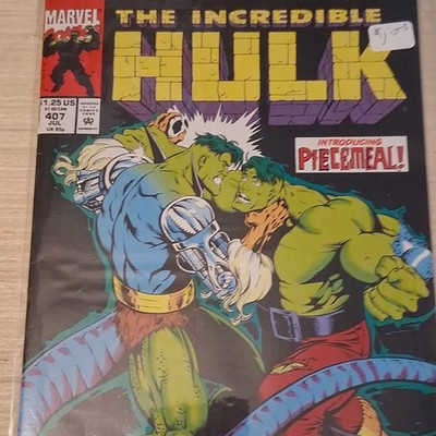 Marvel The Incredible Hulk #407 Hulk Piecemeal First Appearance 1993