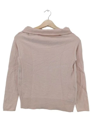 CLUB MONACO Pull en maille fine Dames Pull T EU 34 blanc cassé style décontracté - Photo 1/4