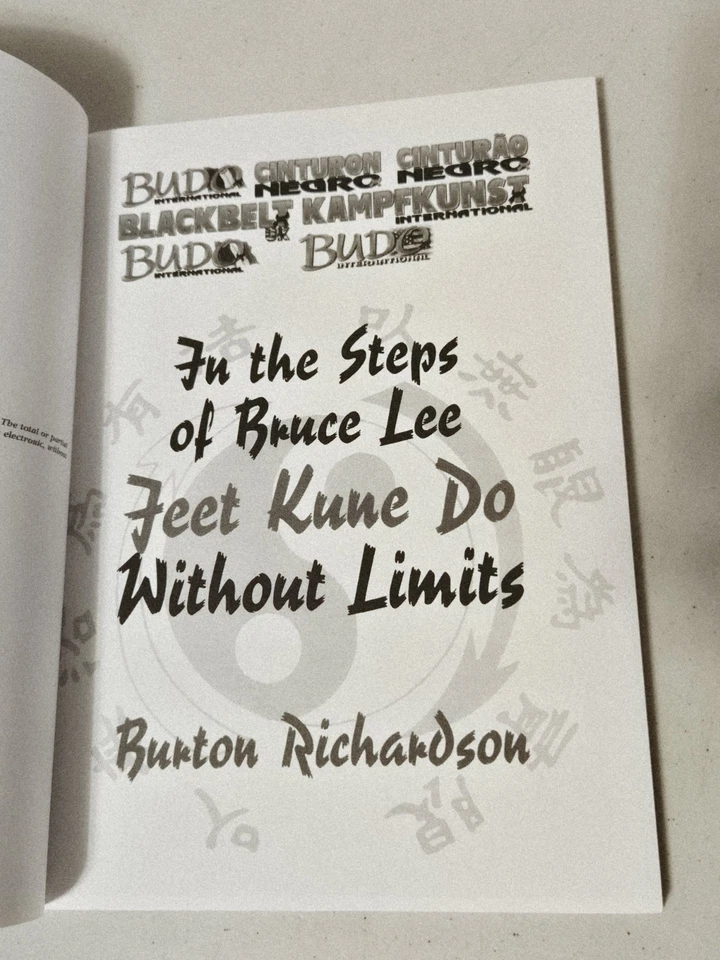 In The Steps of Bruce Lee: JKD Without Limits By Burton Richardson ~ NEW - Image 4 of 4