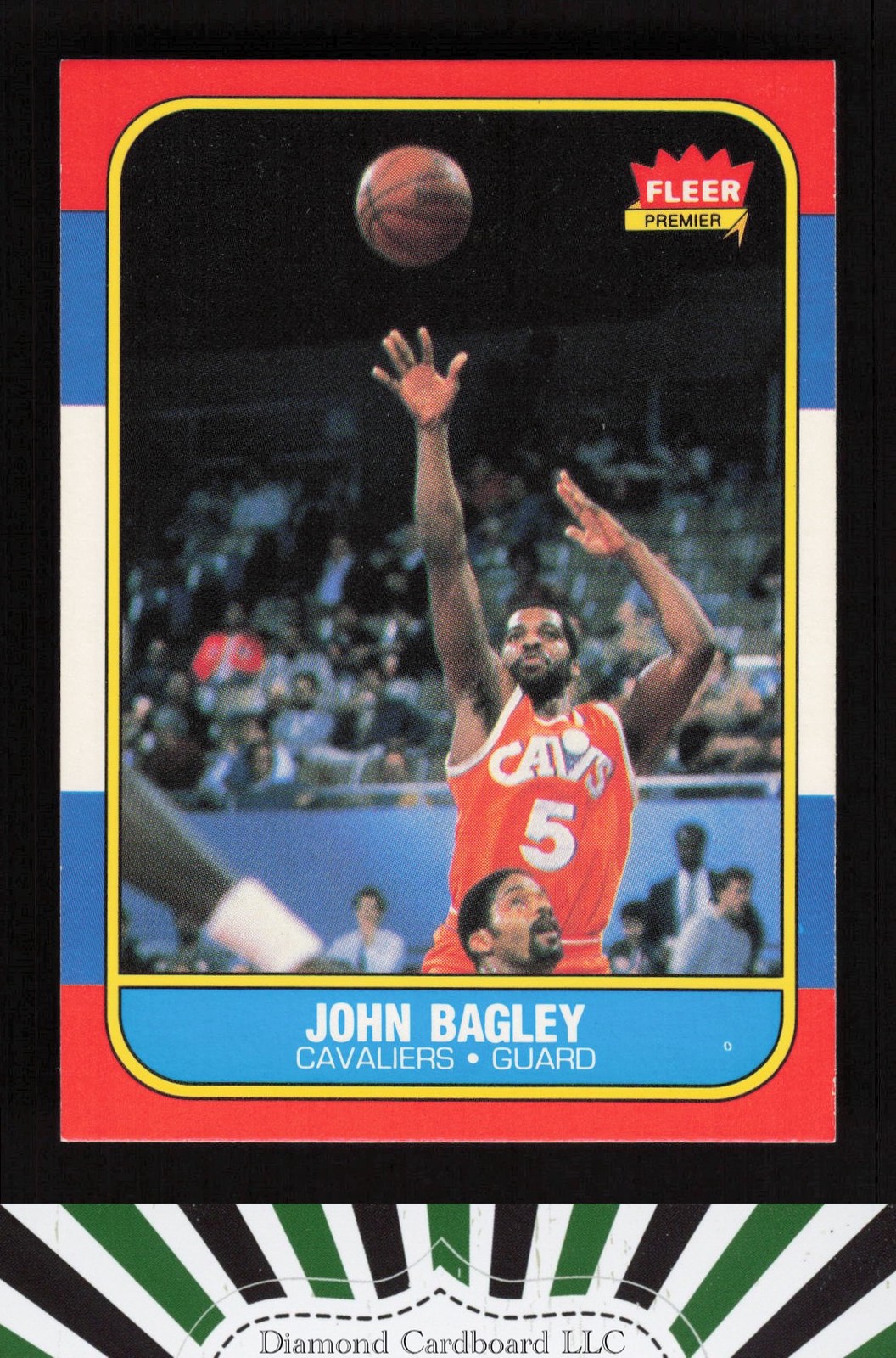 1986-87 Fleer #5 John Bagley NM c