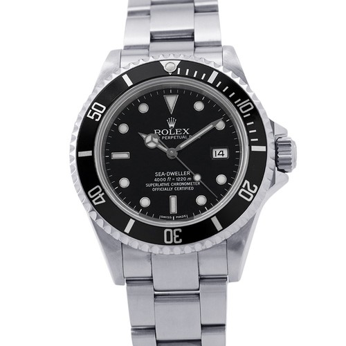 ROLEX Sea-Dweller 40mm Stainless Steel Black Dial 16600