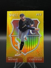 Paul Skenes 2025 Panini Prizm Gold Prizm 08/10 Pirates 