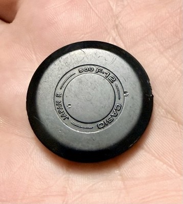 ORIGINAL CASIO VINTAGE CASE BACK F-12 MODULE 500 REPLACEMENT JAPAN R 80s