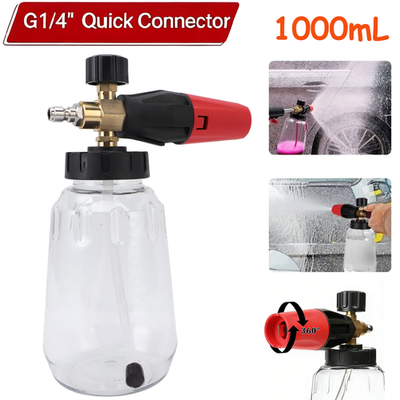 #ad 1L Snow Foam Lance Cannon Soap Bottle Sprayer Pressure Washer Gun Jet Car Wash $19.98