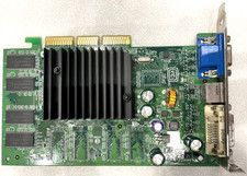 NVIDIA GeForce FX5200 128MB DDR AGP DVI VGA S-Video Graphics Card