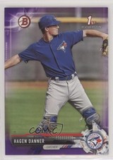 2017 Bowman Draft Purple 41/250 Hagen Danner #BD-138 8k4