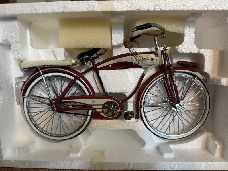 1952 Jetliner 1:6  Die Cast Bicycle. Limited Edition MIB. With Papers. Xonex