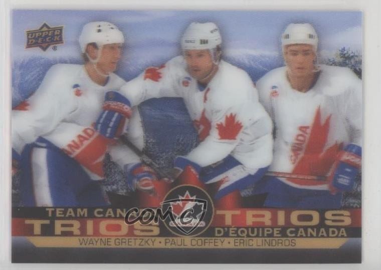 2021 Tim Hortons Team Canada Trios Wayne Gretzky Sidney Crosby Ryan Getzlaf 0fo5
