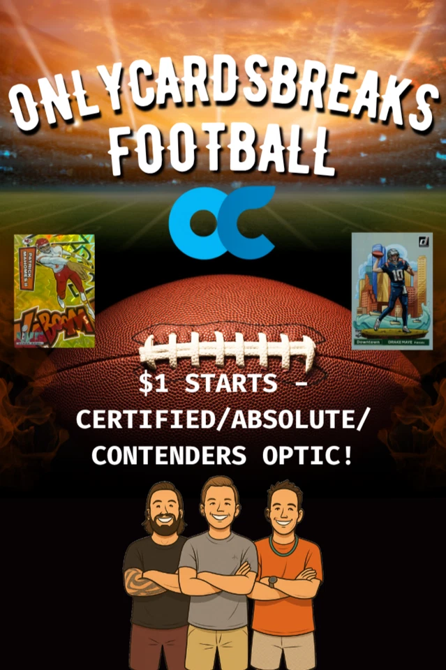 🏈CERTIFIED/ABSOLUTE/OPTIC🏈! NFL THURSDAY W/ ONLYCARDS