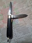 Camillus Electricians Knife Liner Locker Black Delrin Handles 1970's — photo 5