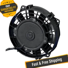 SPAL 30100403 6.5" Pusher Style Low Profile 301 CFM Straight Blades Electric Fan