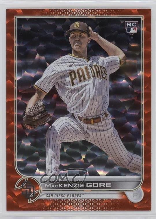 2022 Topps Update Orange Foil 254/299 Mackenzie Gore #US81 0hk8