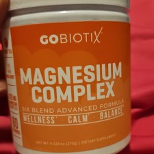 GOBIOTIX Magnesium Complex Powder Peach Tea 4...