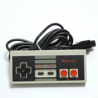 MANETTE NINTENDO NES ORIGINALE OFFICIEL JEU CONSOLE NES VINTAGE TESTE - Photo 1/4