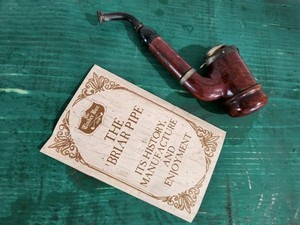 Vintage Tinder Box The Briar Pipe & History Manufacture & Enjoyment Booklet