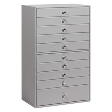 GUKA Large Jewelry Box, Jewelry Case with 10 Drawers for Big and Small Jewelr...