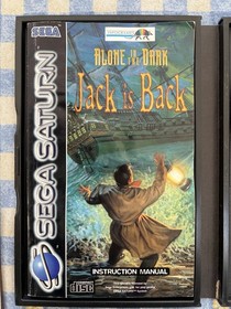 Alone in the Dark Jack is Back Sega Saturn Game - Complete with Manual
