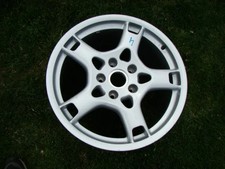 1x Alufelge 19 Zoll 5x130 67ET Glanz Silber Porsche 911 997 Rim Wheel