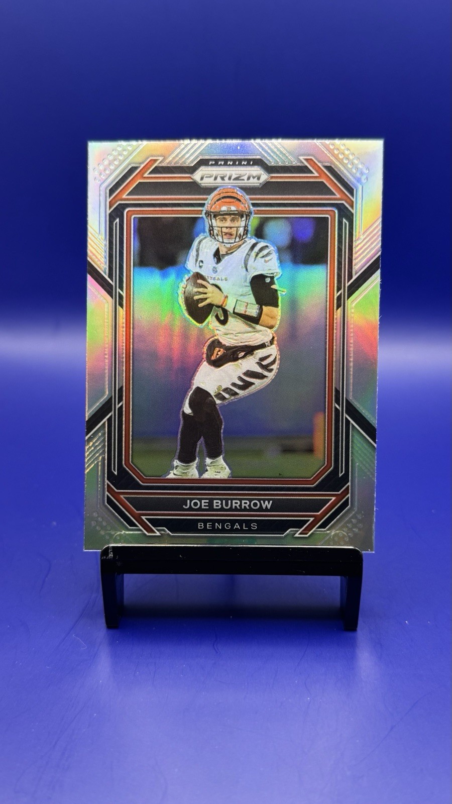 2022 Panini Prizm - Joe Burrow #56 - Silver Prizm - Cincinnati Bengals