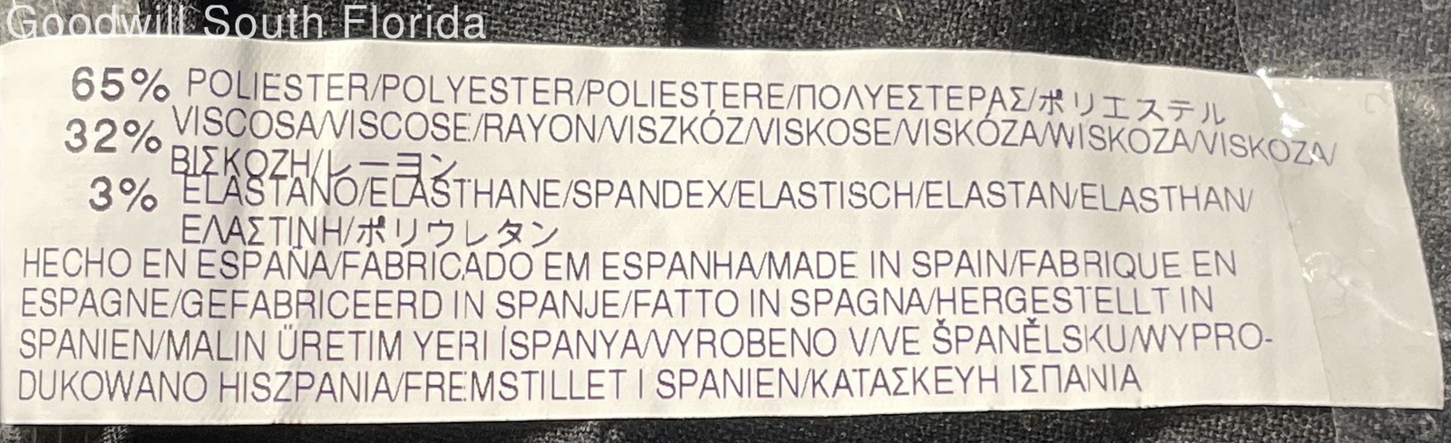 Zara Basic Womens Dark Gray Flat Front Pockets St… - image 3