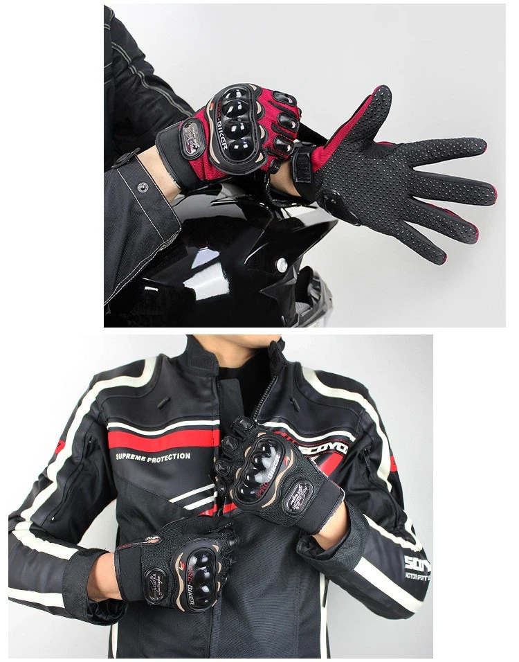 Guantes de motocicleta motocross todoterreno carreras bicicleta deportes al aire libre ciclismo bicicleta Foto 3 de 4