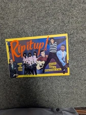 Rip It Up! Postcards Rock'n'Roll Barson Paperback 1989 Vintage Used Library Copy