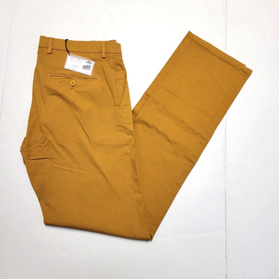 NEW Maurizio Balsassari Brera COTTON Blend Casual Pants Men's 32x34 EU 48 Brown