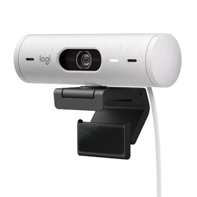 Logitech BRIO 500 Full-HD Webcam USB-C 90° Auto-Lichtkorrektur Dual Mikrofon