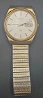 Vintage Seiko Quartz 8223-821L D, Gold Tone Stainless Steel Watch- Running!