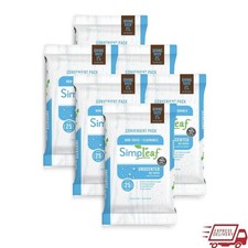 Flushable Wet Wipes Unscented Eco-Friendly Hypoallergenic Aloe Vera 150 Counts