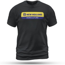 New Holland Agriculture T-Shirt Funny Size S-5XL Made in USA