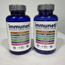 2 pack Immuneti Advanced Immune Defense 6-in-1 Powerful Blend, exp 9/26 and 9/26