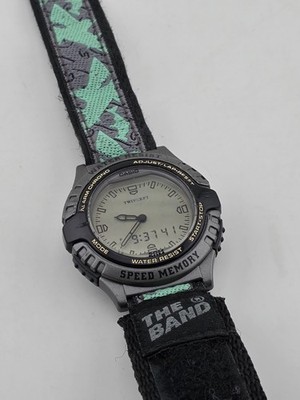 Rare Vintage Casio AWX-10 Twincept Ana-Digi Speed Memory 50M 1990s