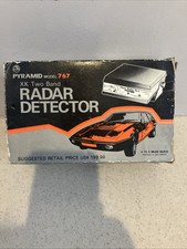 Vintage Radar Detector Pyramid Model 767