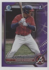 2022 Bowman Draft Chrome Purple Refractor 153/250 Nacho Alvarez Jr Ignacio 0x2s