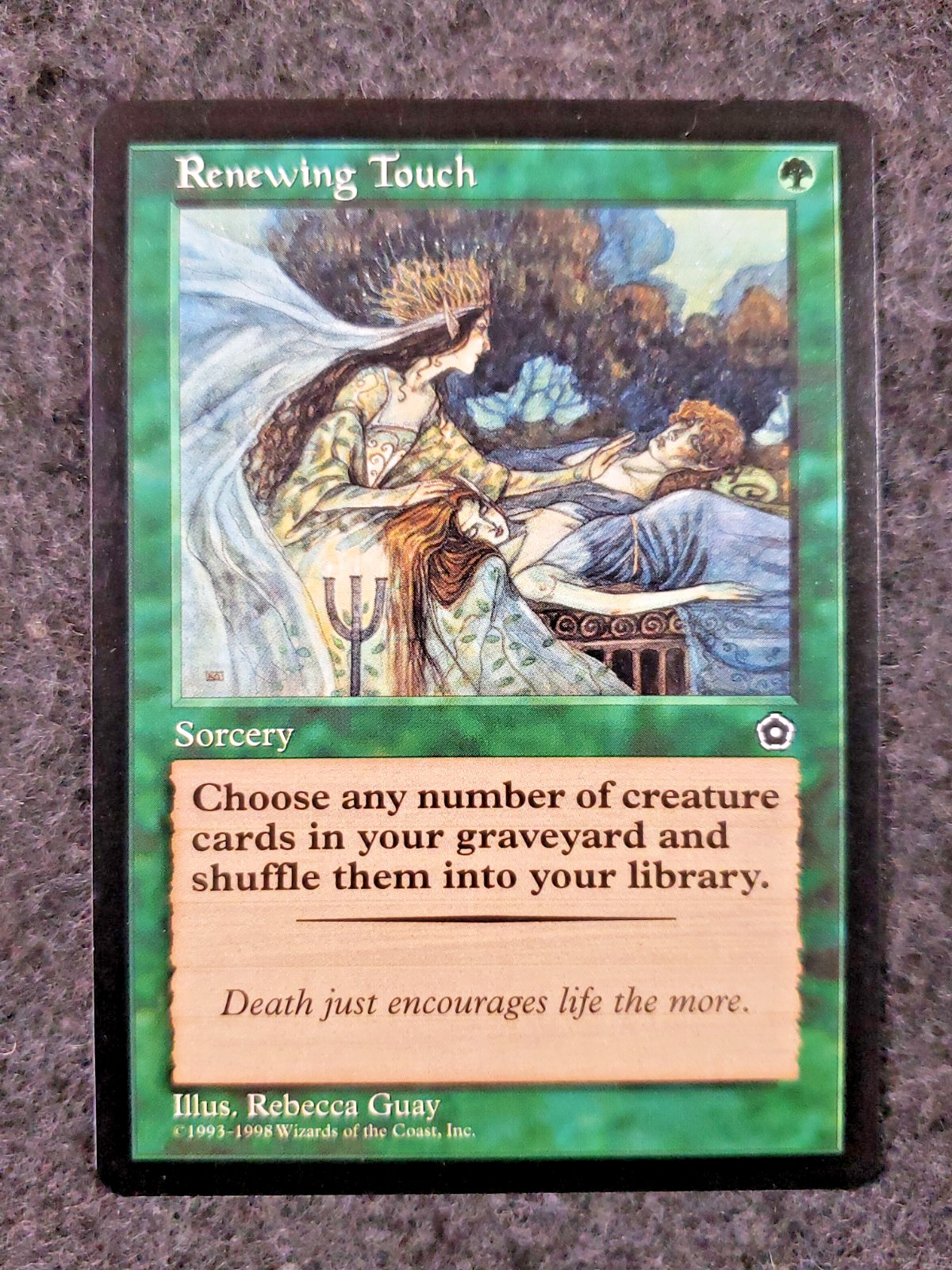 MTG Renewing Touch  - Portal Second Age #143 (DS3D1L5)