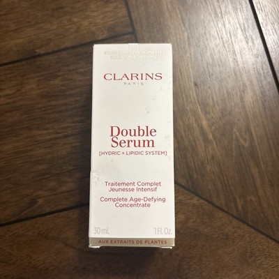 Double Serum Complete Age Control Concentrate by Clarins for Unisex - 1 oz Serum