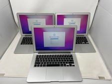 Lot of 3 Apple MacBook Air A1466 MMGG2LL/A i5-5250U 8GB RAM 256GB SSD